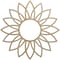 Ekena Millwork Daisy Wood Fretwork Pierced Ceiling Medallion, Hickory, 40"OD x 13 1/4"ID x 3/8"T CMWP40X40X0375DAHI - alternate 1